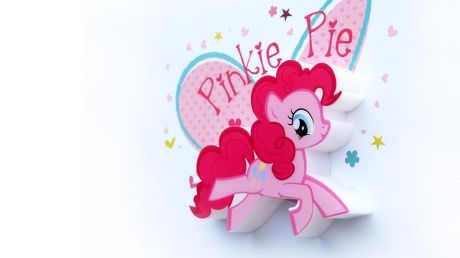 3DLightFX Настенный 3D cветильник MLP Mini Pinky Pie