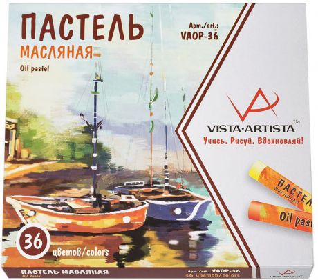 Vista-Artista Набор масляной пастели 36 цветов VAOP-36