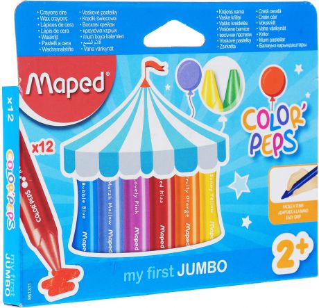 Maped Восковые мелки Color Peps 12 шт