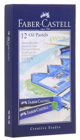 Масляная пастель Faber-Castell "Studio Quality Oil Pastels", 12 шт