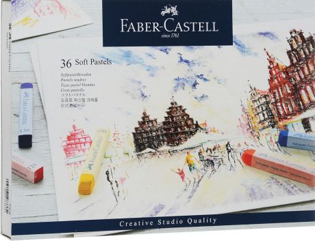 Мягкие мелки Faber-Castell "Studio Quality Soft Pastels", 36 шт