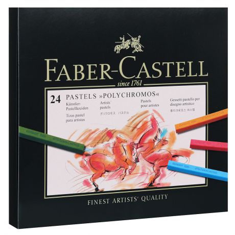 Пастель Faber-Castell "Polychromos", 24 шт