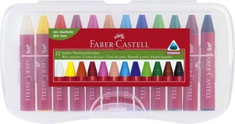 Faber-Castell Восковые мелки Jumbo 12 цветов