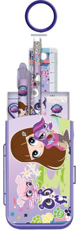 Набор канцелярский "Littlest Pet Shop", 7 предметов