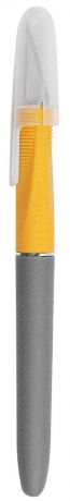 Нож титановый "Westcott", цвет: серый, желтый, 16 см