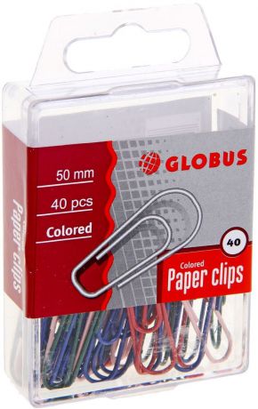 Globus Скрепки 50 мм 40 шт