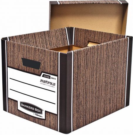 Fellowes Bankers Box Woodgrain архивный короб 32,5 х 28,5 х 38,5 см