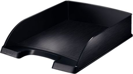 Leitz Лоток для бумаг Style горизонтальный цвет черная сталь