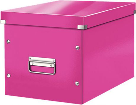 Leitz Короб архивный Click-n-Store размер L цвет розовый