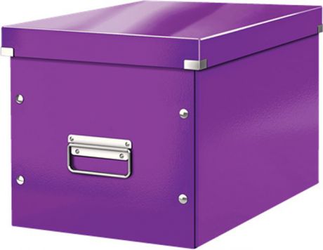 Leitz Короб архивный Click-n-Store размер L цвет фиолетовый