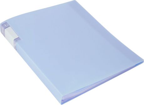 Бюрократ Папка с файлами Gems А4 40 листов цвет голубой 1014866