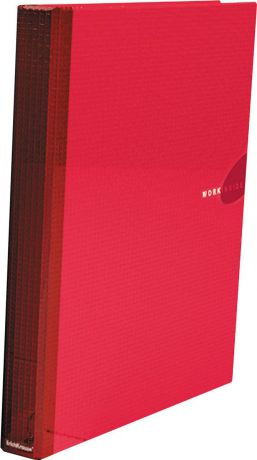 Erich Krause Папка-регистратор на 4 кольцах Work Inside формат А4 цвет бордовый