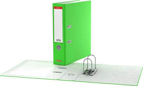 Папка–регистратор ErichKrause Neon, с арочным механизмом, А4, 70 мм, зеленый