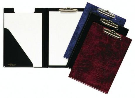 Папка клип-борд Durable Clipboard Folder 2355-01, 2 кармана, цвет: черный мрамор, A4