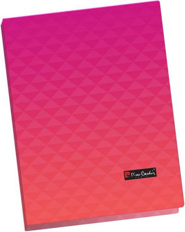 Pierre Cardin Папка-скоросшиватель Geometrie формат А4 цвет розовый