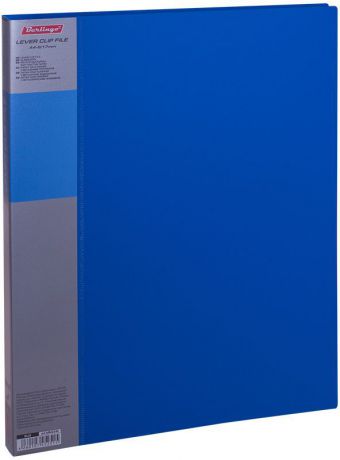 Berlingo Папка с зажимом Standard цвет синий