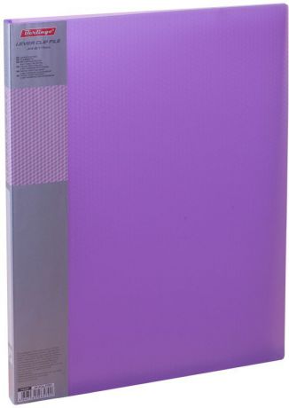 Berlingo Папка с зажимом Diamond цвет фиолетовый