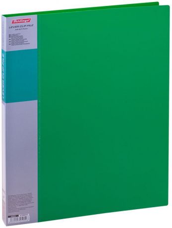 Berlingo Папка с зажимом Standard цвет зеленый