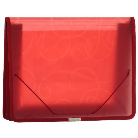 Centrum Папка-конверт на резинке цвет красный 80802К