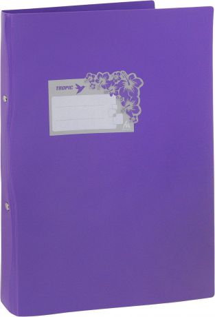 Бюрократ Папка-скоросшиватель Tropic формат А4 цвет фиолетовый