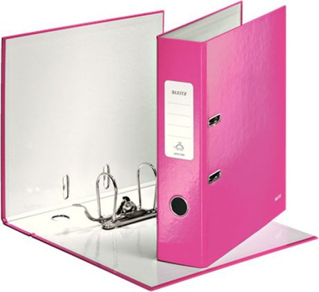 Leitz Папка-регистратор 180° WOW обложка 80 мм цвет розовый
