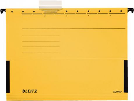 Leitz Папка подвесная Alpha формат A4+ цвет желтый