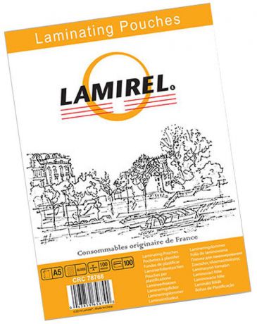 Lamirel А5 LA-78766 пленка для ламинирования, 100 мкм (100 шт)