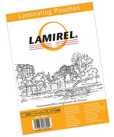 Lamirel А5 LA-78657 пленка для ламинирования, 75 мкм (100 шт)