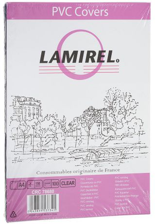 Lamirel LA-78680 Transparent A4 обложка для переплета (100 шт)