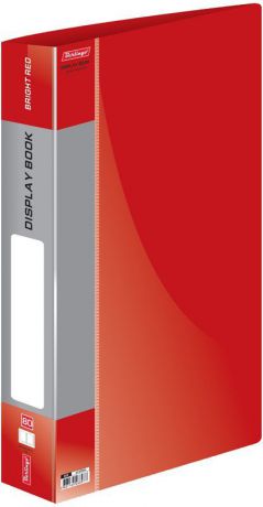Berlingo Папка Standard с 80 вкладышами цвет красный