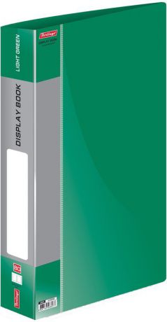 Berlingo Папка Standard с 80 вкладышами цвет зеленый