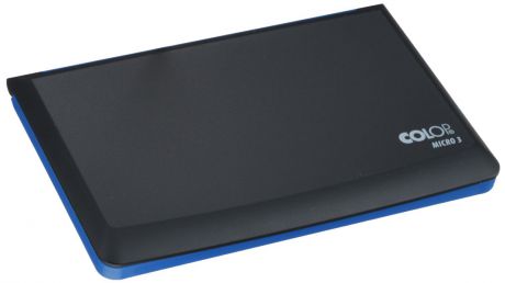 Colop Настольная штемпельная подушка цвет синий 90 х 160 мм