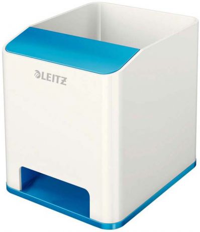 Подставка для канцелярских принадлежностей Leitz WOW, цвет: синий, белый