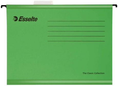 Папка - регистратор Esselte Standart, цвет: зеленый, 25 шт