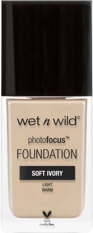 Wet n Wild Тональная Основа Photo Focus Foundation, тон Soft Ivory, 30 мл