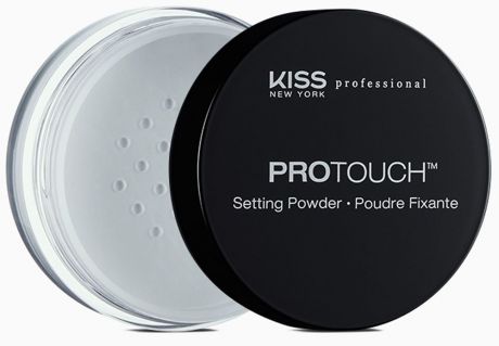 Kiss New York Professional Рассыпчатая фиксирующая пудра Protouch, 10 г