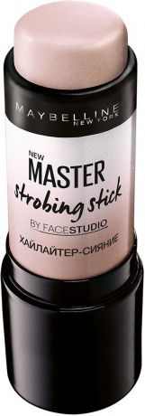Maybelline New York Хайлайтер-стик "Master Strobing" для сияния кожи, оттенок 100 Светлый перламутр, 9 мл