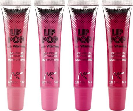 Nicka K NY Color Lip Shine блеск для губ, 14 мл, оттенок GL2-01