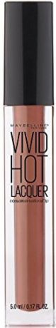 Maybelline New York Жидкая губная помада "Vivid Hot Lacquer", оттенок 62, Charmer, 5 мл