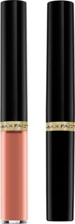 Max Factor Стойкая губная помада и увлажняющий блеск "Lipfinity", тон №006 (Always Delicate)