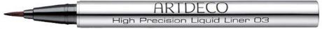 Artdeco Подводка для век "High Precision Liquid Liner", тон №03, 0,55 мл