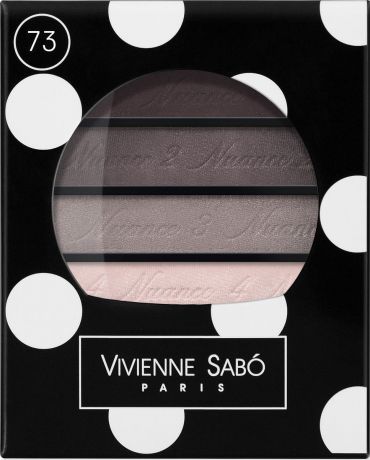 Vivienne Sabo Тени для век Quatre Nuances квартет, тон 73, 3,8 г