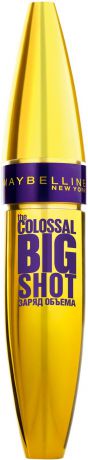 Maybelline New York Тушь для ресниц "The Colossal Big Shot", черная, 9,5 мл