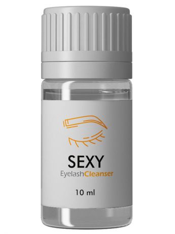 Средство для ламинирования и биозавивки ресниц Innovator Cosmetics Средство для очищения ресниц SEXY EYELASH CLEANSER, 10мл