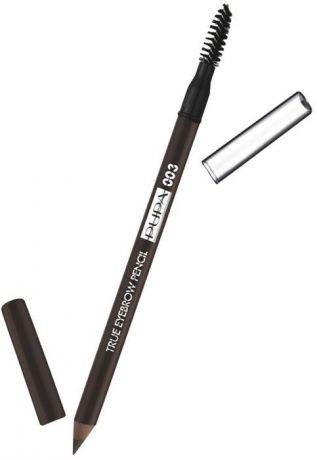 Pupa Карандаш для бровей True Eyebrow Pensil № 003, оттенок Темно-коричневый, 1 г