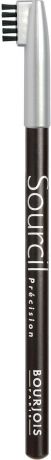 Bourjois контурный карандаш для бровей "sourcil precision" Тон 08 brun brunette 1 мл