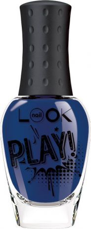 nailLOOK Лак для ногтей Trends Play, тон ярко-синий, 8,5 мл