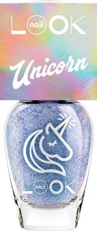 NailLOOK Лак для ногтей Trends Unicorn, Holo Blue, 8,5 мл