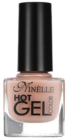 Ninelle Гель-лак для ногтей "Hot Gel Color", тон G03 классический беж, 6 мл