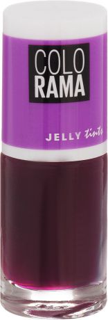 Maybelline New York Лак для ногтей Colorama Коллекция Jelly Tints, оттенок 460, Ежевичный Джем, 7 мл